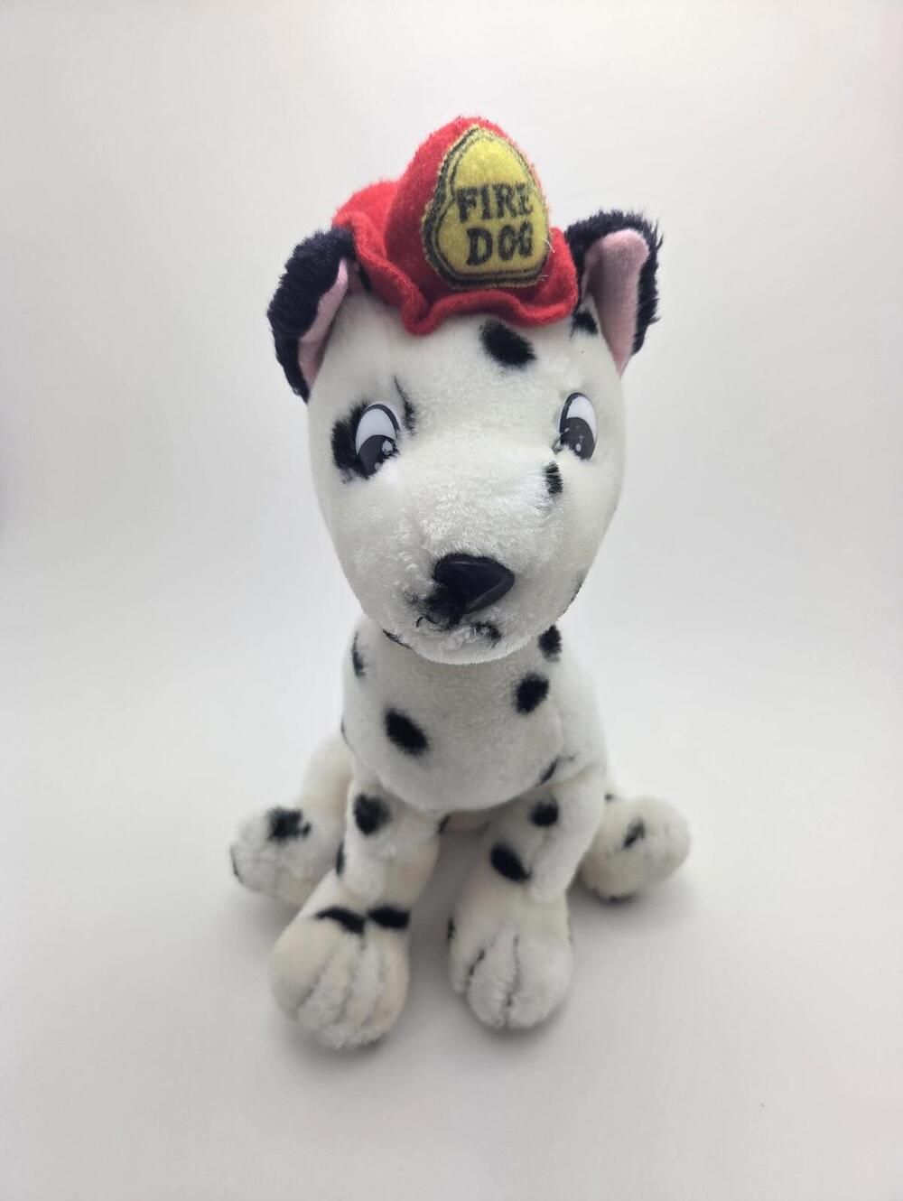 Vintage Fire Dog Dalmatian Plush! (10 inch)
